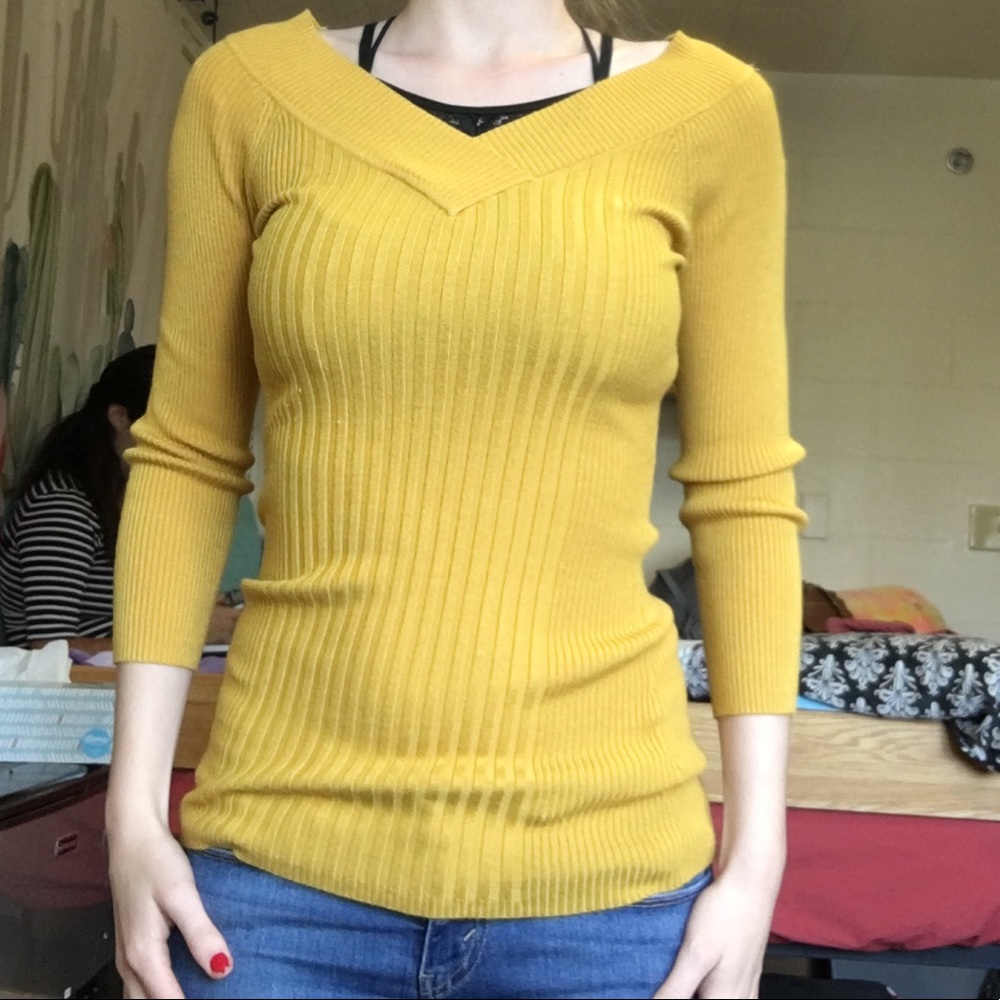 Gold Sweater
